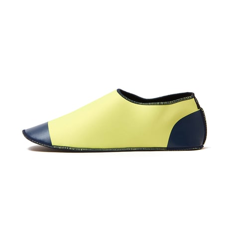 USESTU [ウセツ] ウォータプルーフ リカバリー カラーコンビ ルームシュース スリッパ U-006-001 uwa-baki  “ウワバキ” YELLOW×NAVY