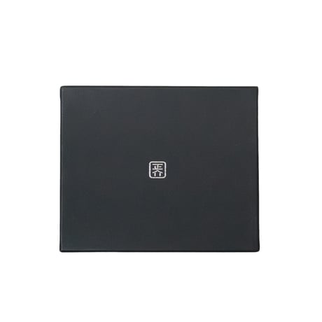 正介 [マサスケ] MASASUKE 栃木レザーコンパクトカシメ財布 BLACK