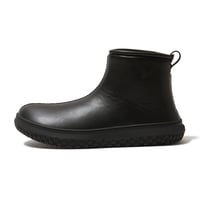 USESTU [ウセツ] ウォータプルーフ ベアフットラスト リカバリー ミッドカット ブーツU-010-060  Urbanie-Mid  “アーバニーミッド” BLACK SMOOTH