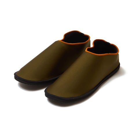 USESTU [ウセツ] ウォータプルーフ リカバリーソフトソール ルームシュース リカバリー シューズ U-007-001 choi-baki “チョイバキ” KHAKI