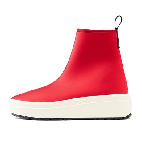 UESETU（ウセツ）ウォータプルーフ ノンスリップ スニーカー リガバリー スノーブーツ U-001-543 Grippy “グリッピー” RED×WHITE