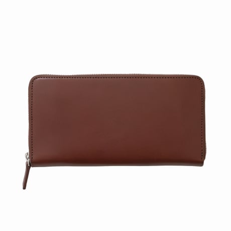 正介 [マサスケ] MASASUKE 栃木レザーラウンドファスナー 長財布 BROWN