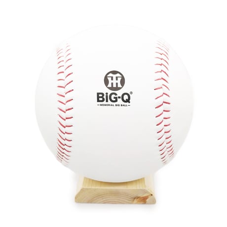 BiG-Q [ビッキュー] 阪神タイガース 承認 阪神タイガースライセンス "BIG-Q TIGERSビックサインボール” M-915-001