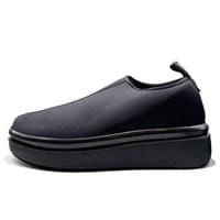 UESETU（ウセツ）ウォータリペレント スニーカー リガバリー レインシューズ U-003-543  Basic “ベーシック” BLACK×BLACK