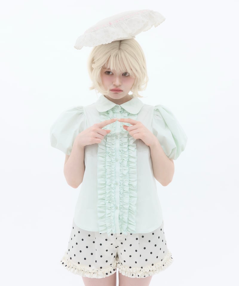 増産分】romantic frill blouse | sovisoon.official