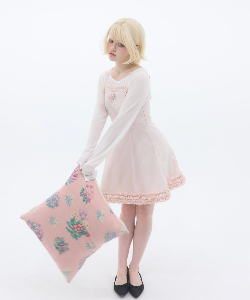 rose frill cami dress | sovisoon.official STORE