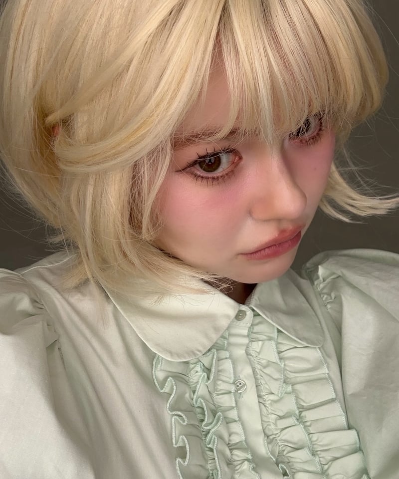 受注8月上旬発送】romantic frill blouse | sovisoon.offi