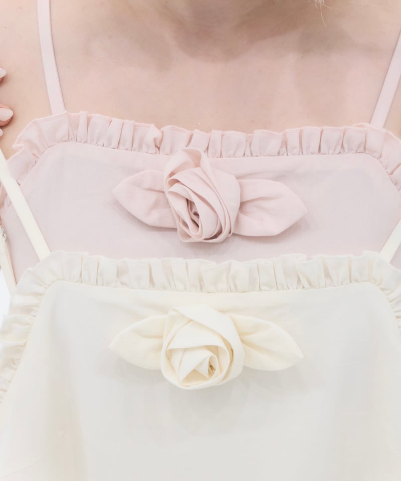 rose frill cami dress | sovisoon.official STORE