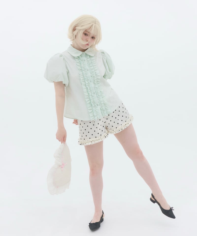 増産分】romantic frill blouse | sovisoon.official