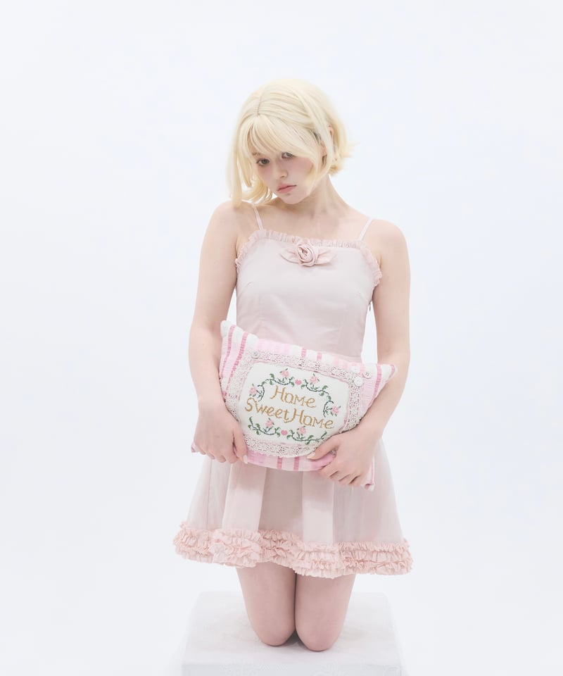 ワンピース sovisoon rose frill cami dress rose frill cami dress | sovisoon.official STORE