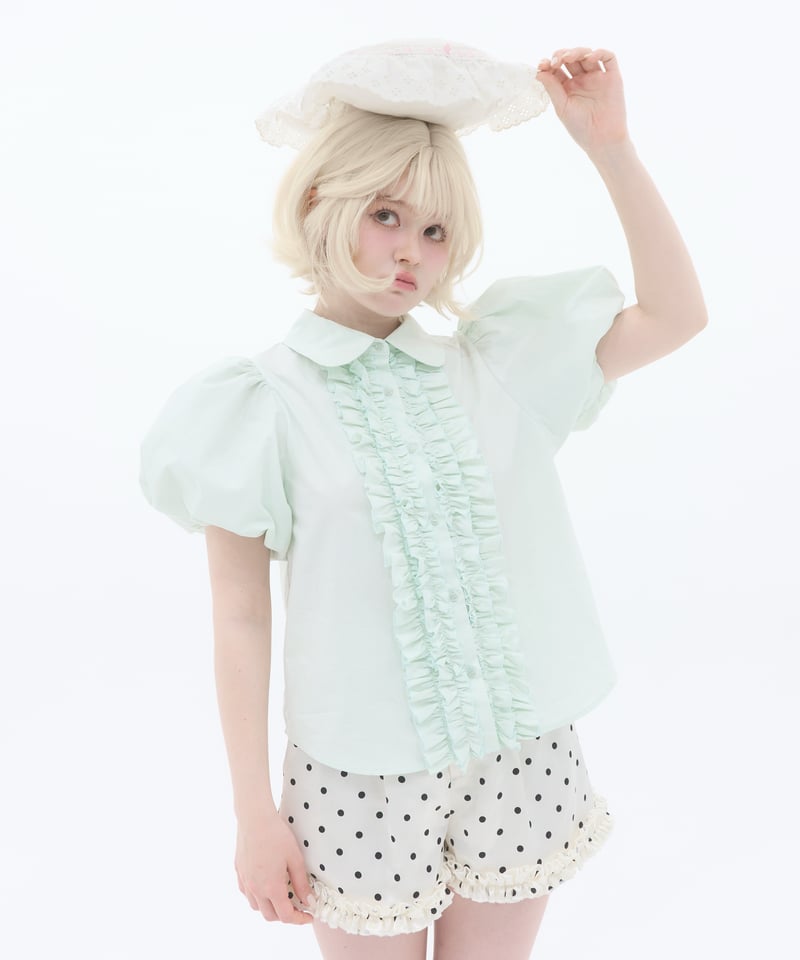 増産分】romantic frill blouse | sovisoon.official