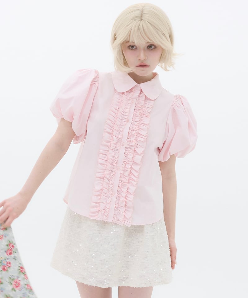 増産分】romantic frill blouse | sovisoon.official