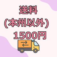 送料本州以外（離島含む）※5000円以上送料無料対象外エリア。