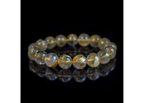 ゴールドルチルクォーツ ブレスレット 12mm