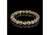 ゴールドルチルクォーツ ブレスレット 8mm