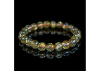 ゴールドルチルクォーツ ブレスレット 8mm
