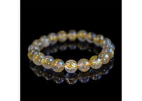 ゴールドルチルクォーツ ブレスレット 10mm