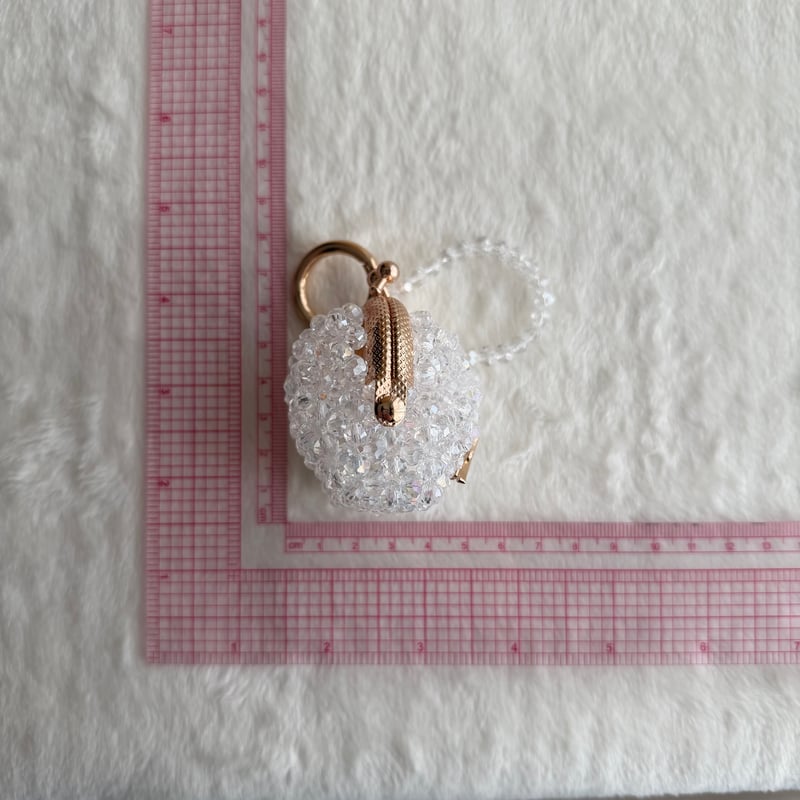 ビーズがま口チャーム（クリア） | NIIA