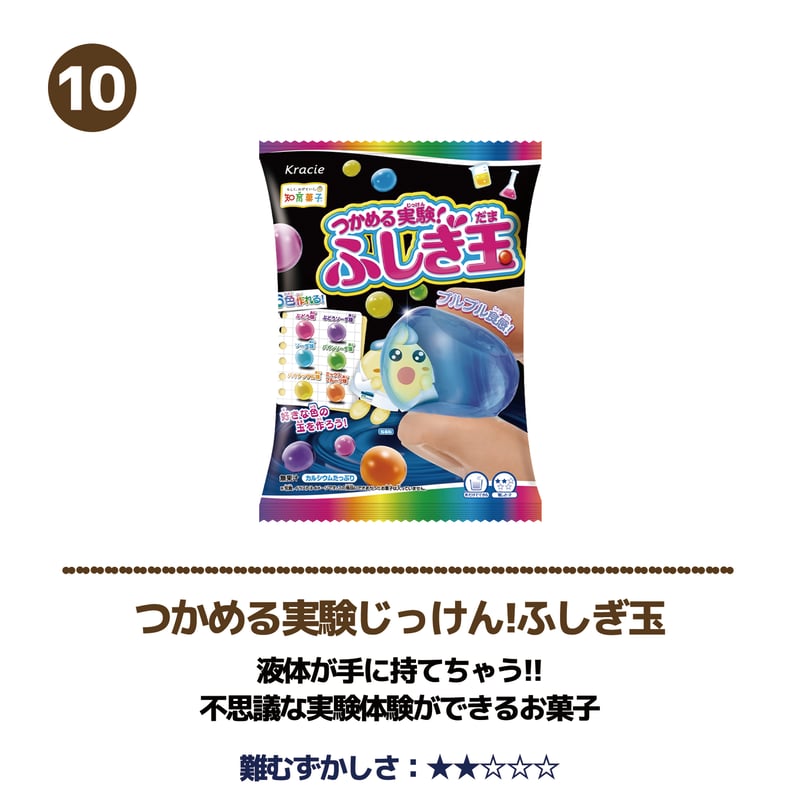 送料無料】知育菓子 詰め合わせ 10点セット｜つくってあそべる お菓子