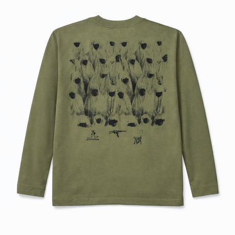 接吻、銃、椅子　L/S Tee