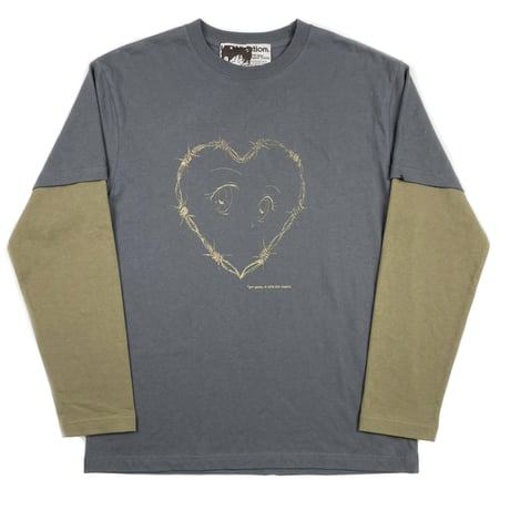 『grrL gaze』remitted docking Tee & Zine