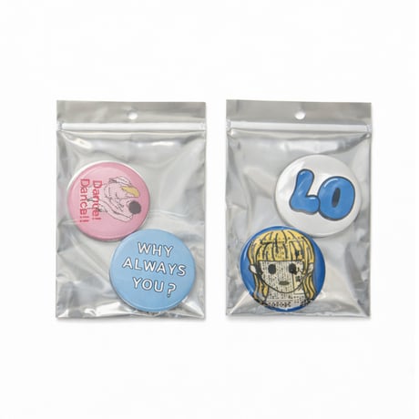 LO SOUVENIR BUTTONS PACK 58