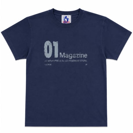 01 Magazine crack logo Tee