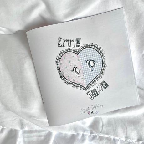 『grrL gaze』remitted docking Tee & Zine