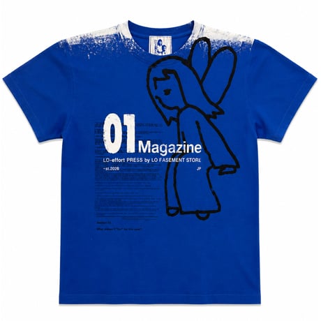 Blue mode:01 Magazine re:build Tee