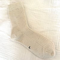ソックス / メンズ (アイボリー)