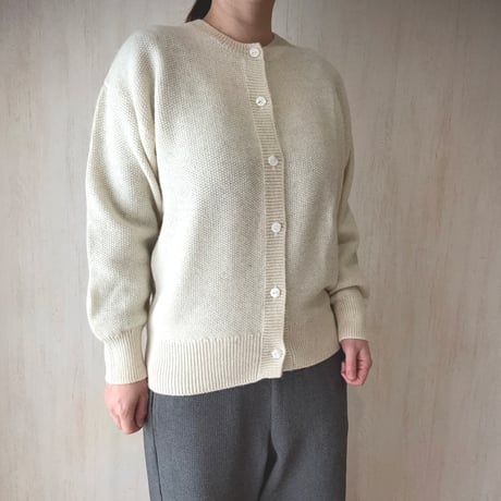 カーディガン (white)