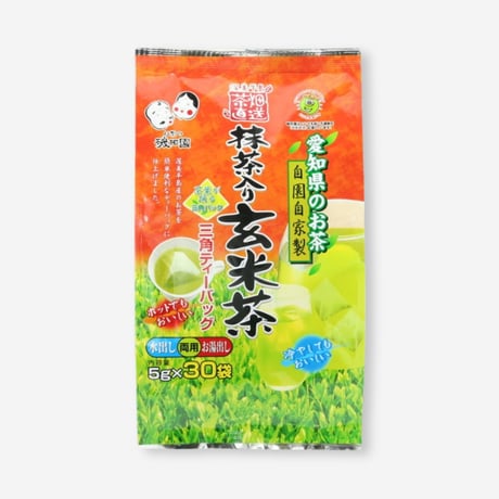 抹茶入り玄米茶　ティーバッグ　5g×30p