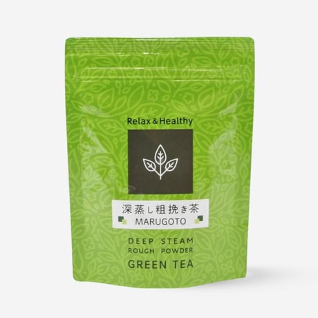 【クリックポスト】深蒸し粗挽き茶＆蜜匠「アカシア」セット