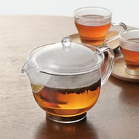 クリアティーポット　L　クリップメッシュ　満水容量480ml