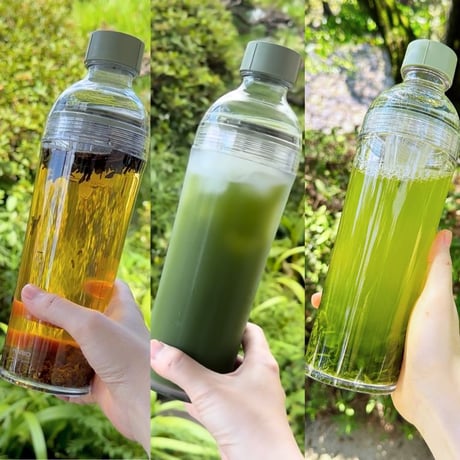 フィルターインボトルポータブル　スモーキーグリーン　400ml
