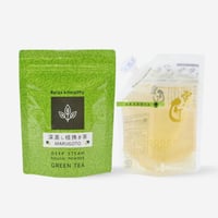 【クリックポスト】深蒸し粗挽き茶＆蜜匠「アカシア」セット