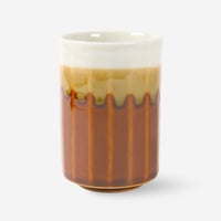 美濃焼　湯呑　飴色　満水容量200ml