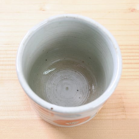 美濃焼　湯呑　茶花　満水容量360ml