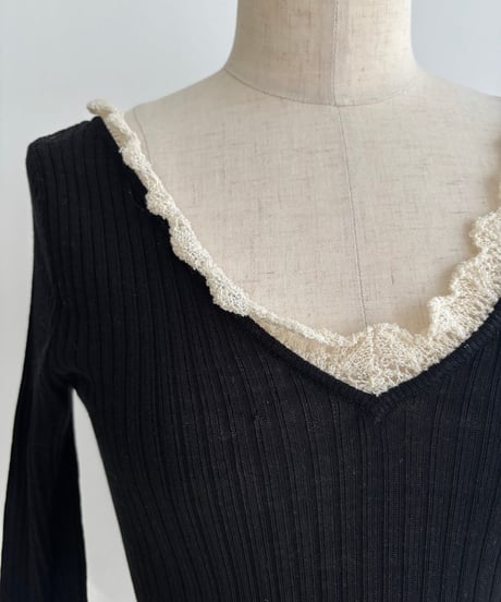 Silk  Rib top