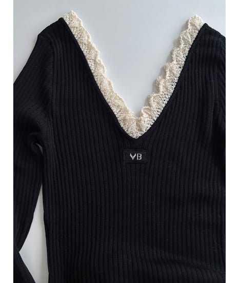 Silk  Rib top
