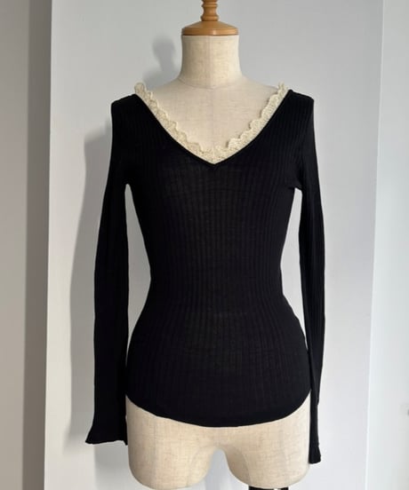 Silk  Rib top