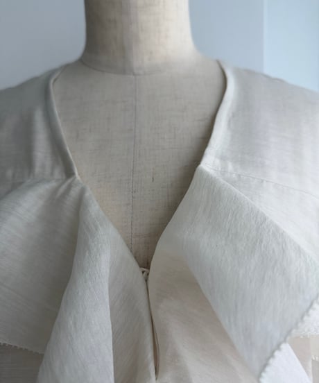 ruffle blouse