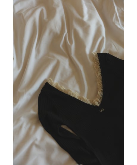 Silk  Rib top