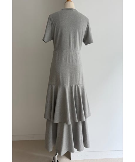 T-shirt tiered dress