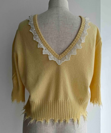 Cashmere Half Sleeve Top