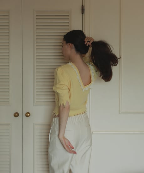 Cashmere Half Sleeve Top
