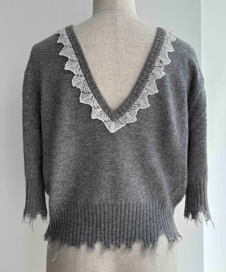 Cashmere Half Sleeve Top
