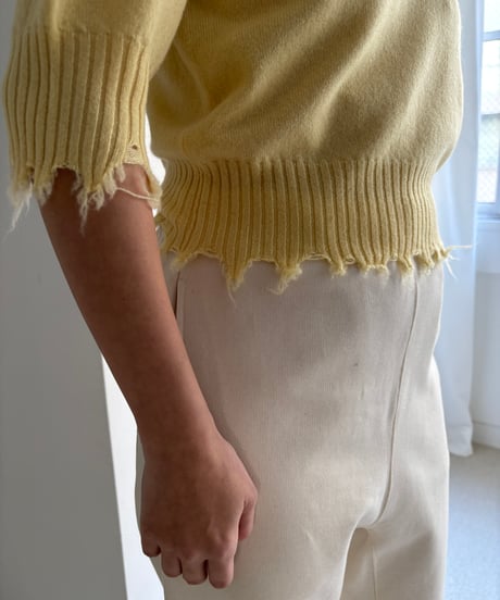 Cashmere Half Sleeve Top