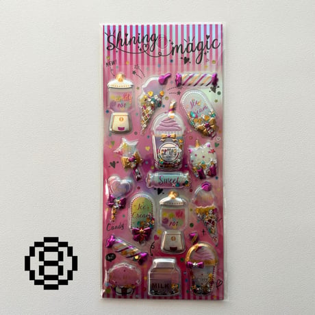 シャカシャカシール③ シャイニングマジック