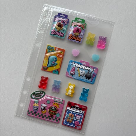 ミニチュアトイ コレクション カプセルシール 【マインドウェイブ】  全6種